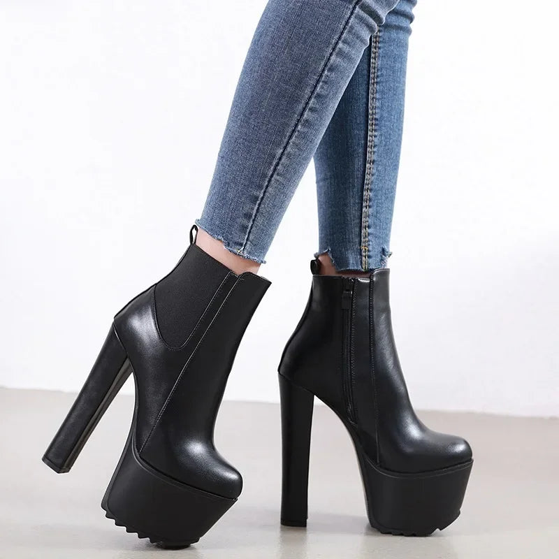 Botas Black Fashion Botas