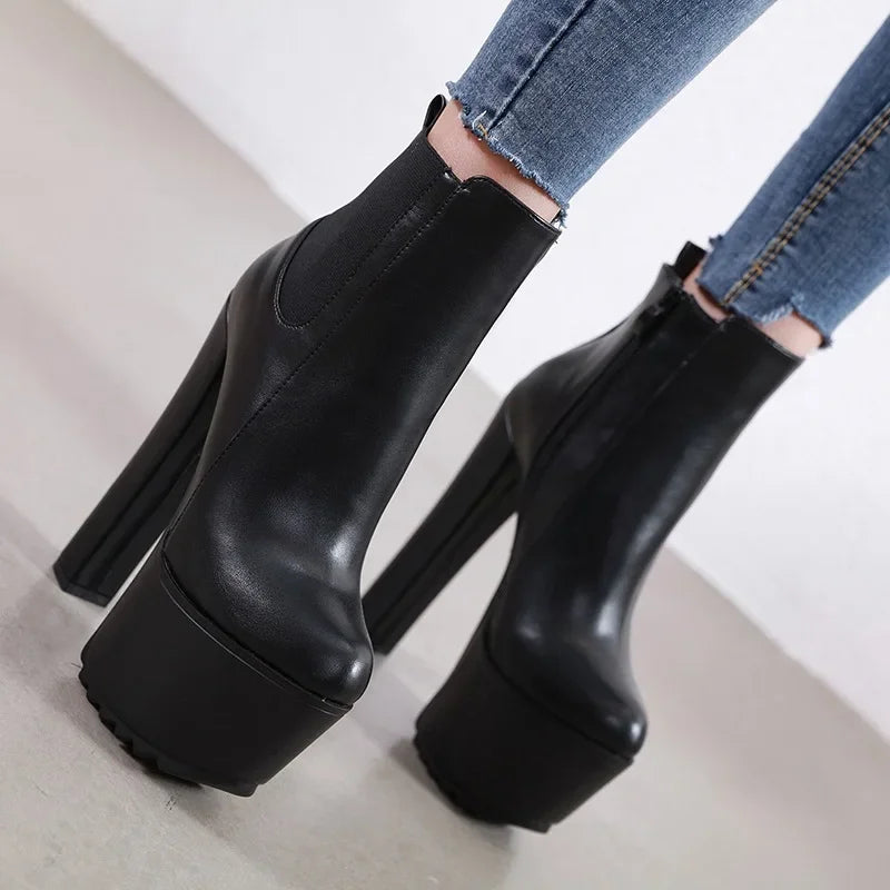 Botas Black Fashion Botas