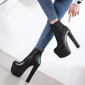 Botas Black Fashion Botas